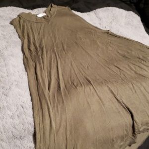 Beautiful army green Maverie dress or long shirt!